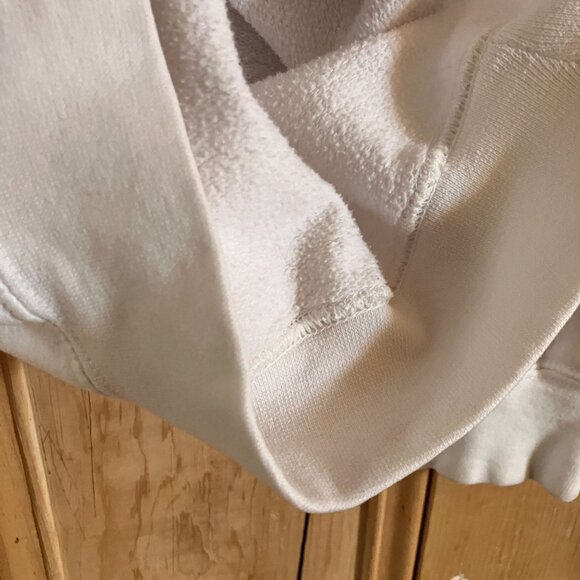 Gildan Mens Vintage 2009 Y2K President Obama Believe Hoodie Large White SP EXC - Picture 7 of 10